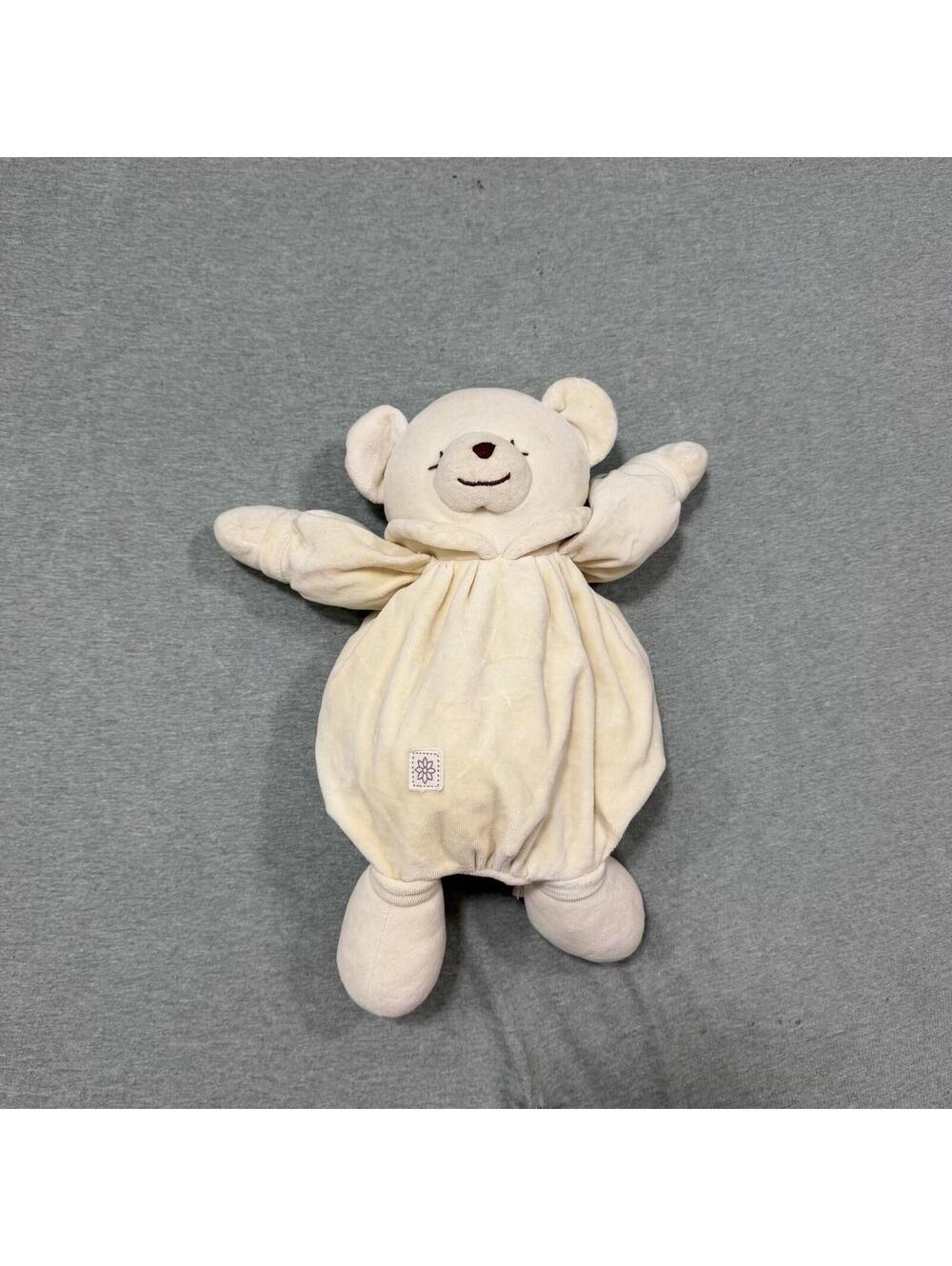 miYim Simply Organic Toys Plush Bear Sleepytime Collection Lovey Lovie 12.5"